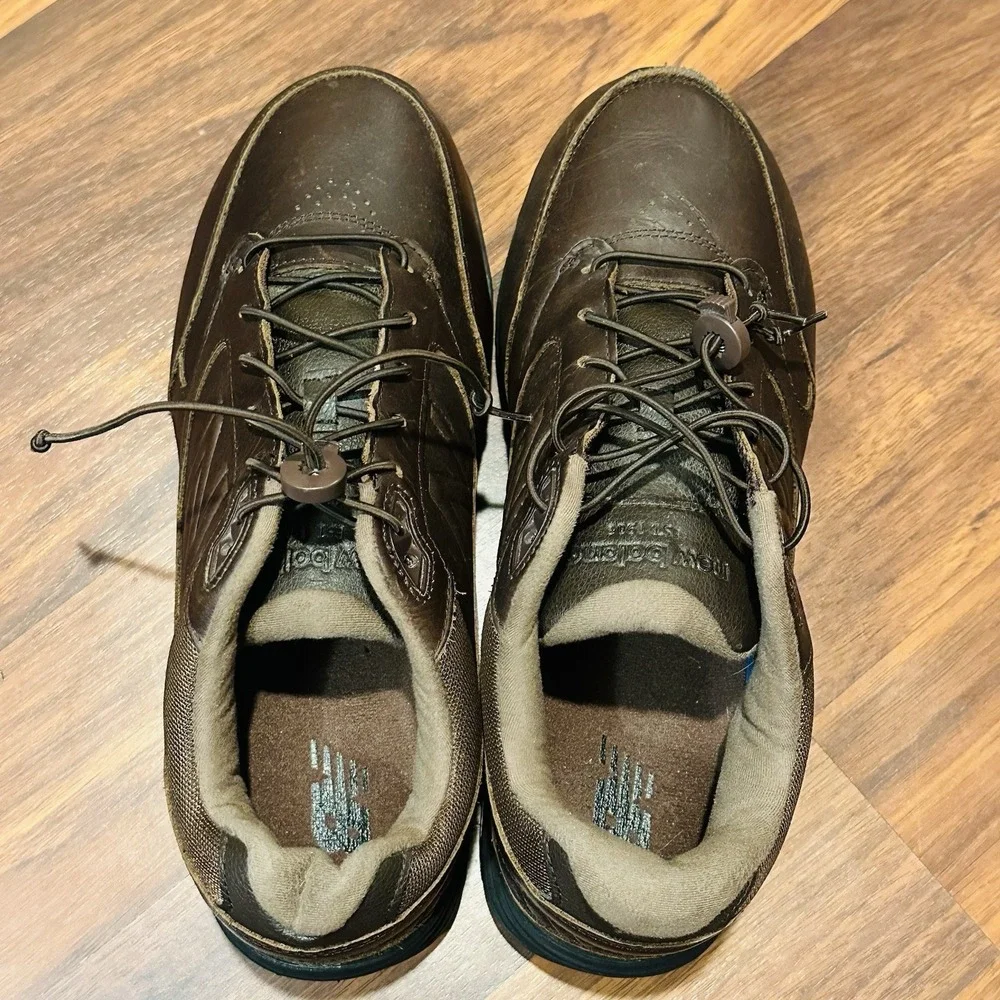 New Balance 928v3 Men's Leather Walking Shoes Brown MW928BR3 Size 10 Drawstring
